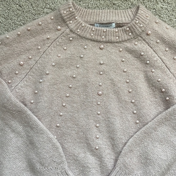 Girls pink Pearl Sweater size 11-12 - Picture 2 of 7